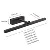 AC85-265V Modern LED Wall Lamp Bathroom Mirror Light Bedroom Bedside Wall Light Room Decor Indoor Lighting Device