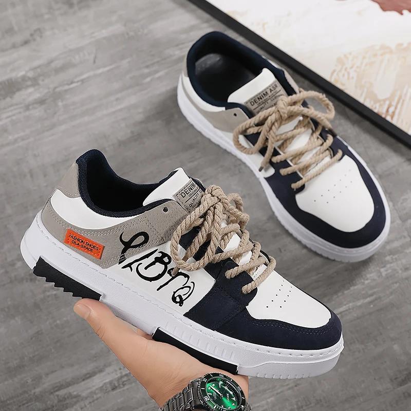 Men Skateboarding Shoes Comfortable Mens Walking Sneakers Casual Shoes Man Travel Shoes Tennis Zapatillas Para Hombres