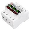 3 Phase DIN Rail Protective Device Over Under Voltage Current Limiting Self Resetting Protector AC22