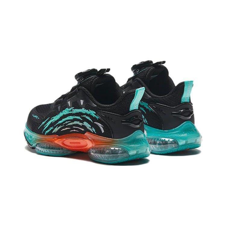Anta Kids UFO 5.0 Comfortable Versatile Non-Slip Wear-Resistant Low-Top Running Shoes Kids sneaker Black Green Orange 312339901-4