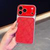 iPhone 17 Pro Max Crocodile Pattern Case with Apple 16 Lens Film & Soft Edge