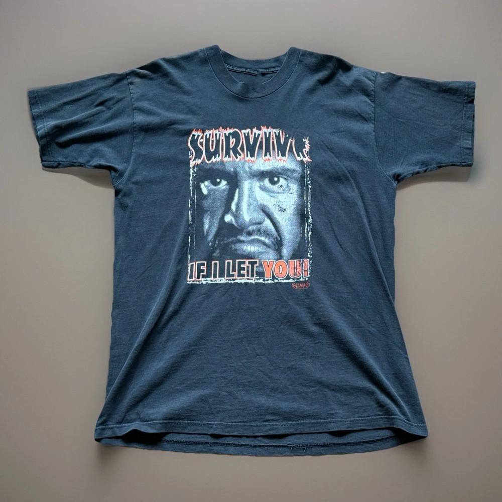 Vintage ECW Taz Shirt Unisex T-Shirt L