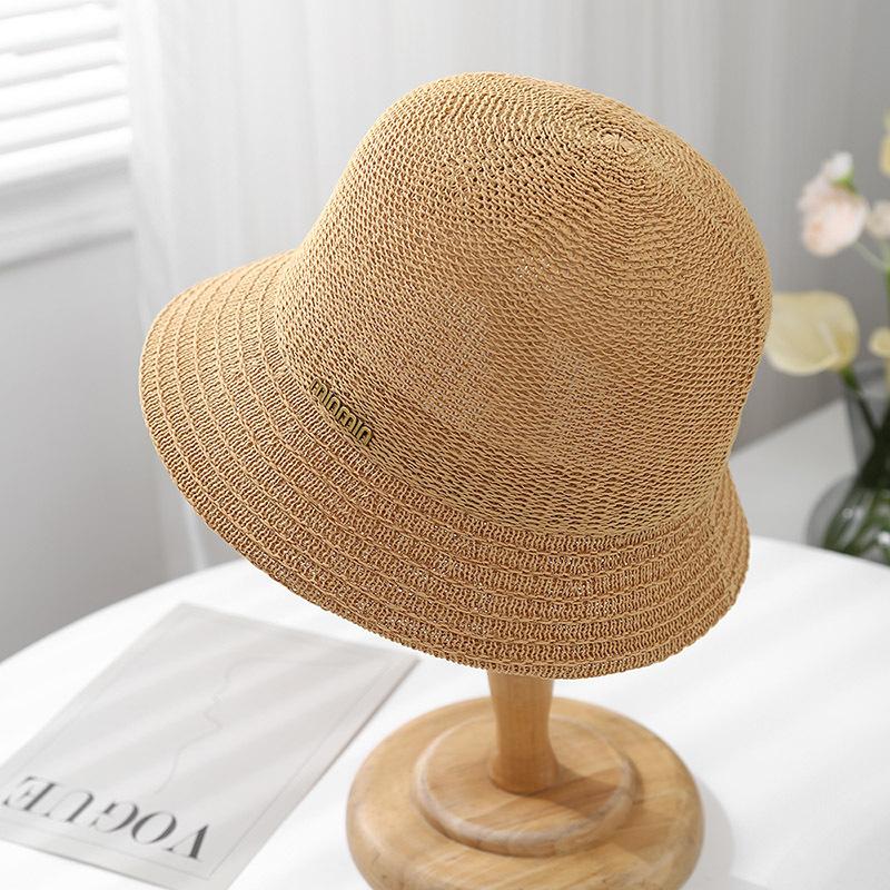 Summer Sun Hat Grass Hat Women's Beach Beach Sun Protection Woven Hat UV Protection