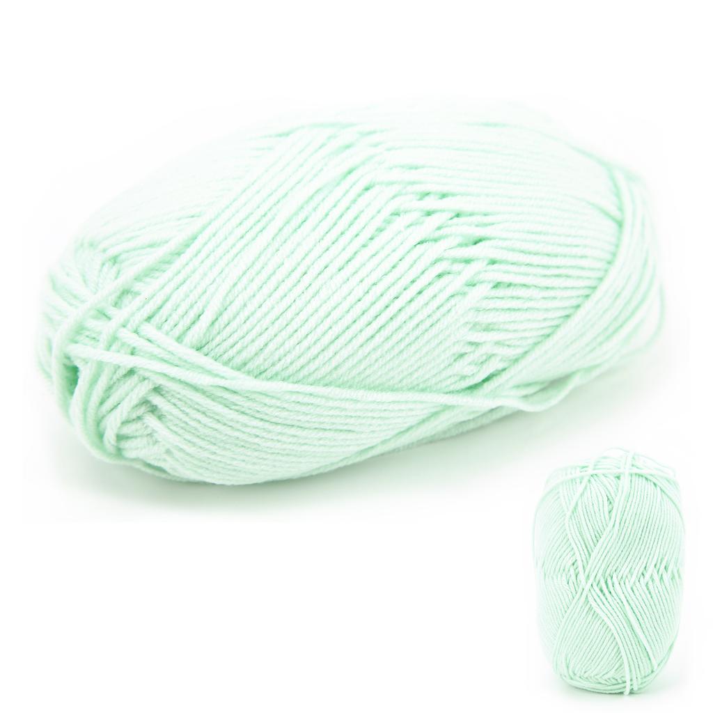 Crochet Yarn Soft SkinFriendly   Cotton Wool for Knitting   Children Clothes(Pink )