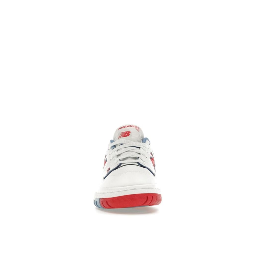 New Balance 550 Big Kid Red Atlantic Blue Kids Sneakers White True-Red GSB550CH