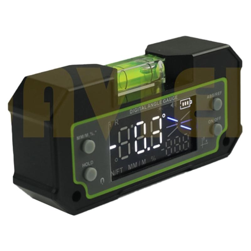 Protractor Tool Digital Angles Finder Level Box Rechargeable Inclinometer 0-360 Degree Electronic Angles Gauge