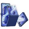Samsung Galaxy Z Flip 8 Protective Case with Hinge Cover Raised Camera and Screen Edges-pink