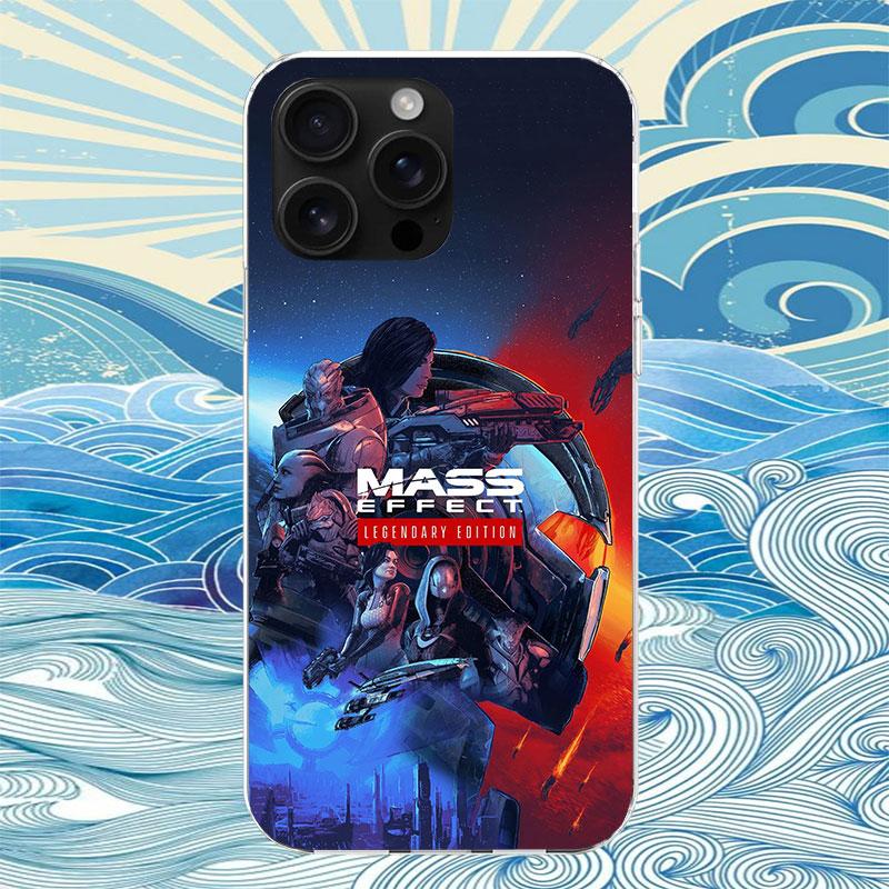 N7 Mass Effect Phone Case For iPhone 11 12 13 Mini 14 15 Plus 17 Air 16 Pro Max 16E 7 8 SE 2020 Customized Print Cover For iPhon