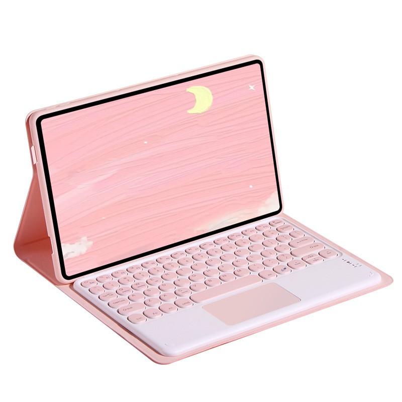 Slim Leather Keyboard Case With Touchpad Pad 5 Pro P11 11.5 Inch Tablet Foldable Stand Auto Sleep Shockproof