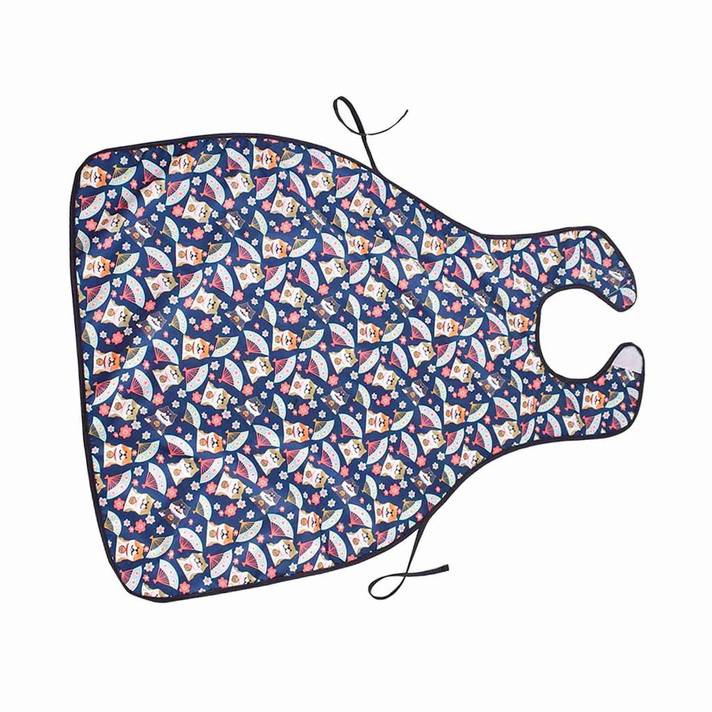 Adult Bib for Elderly Anti Dirty Breathable Soft Reusable Washable   Proof Eating Clothing Protector