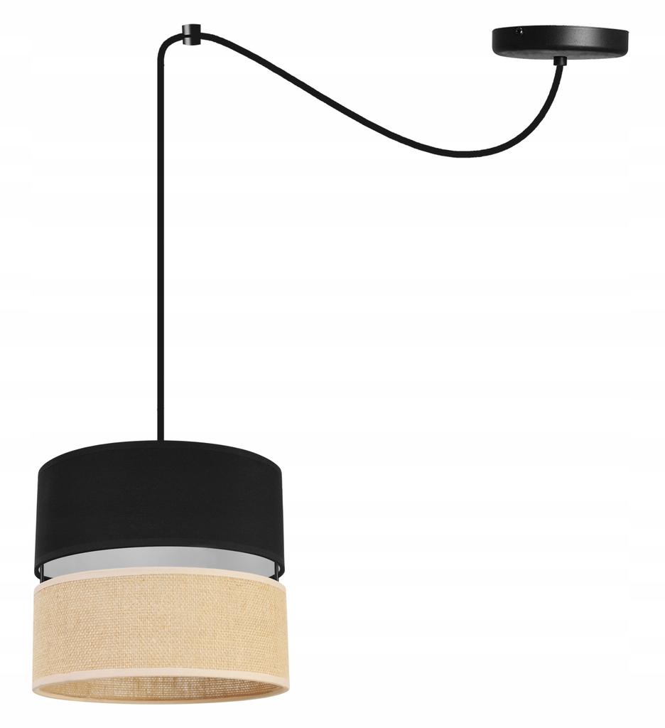 Ceiling Hanging Lamp, Lampshade 20 Cm, Black Spider
