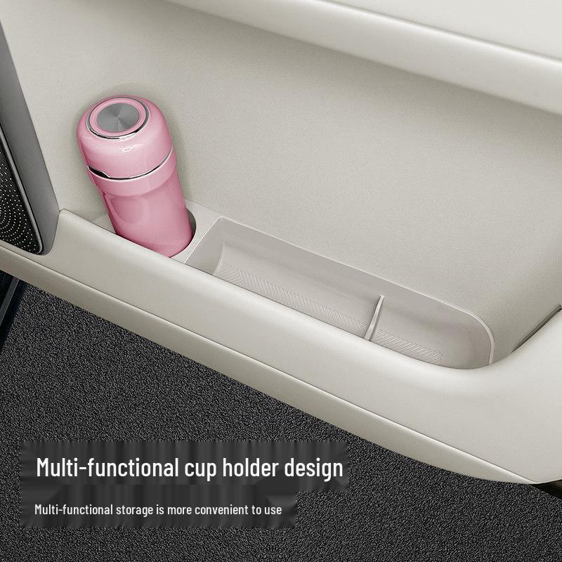 Nio ES9 Car Door Storage Organizer: Door Side Lower Box & Cup Holder Interior Accessory