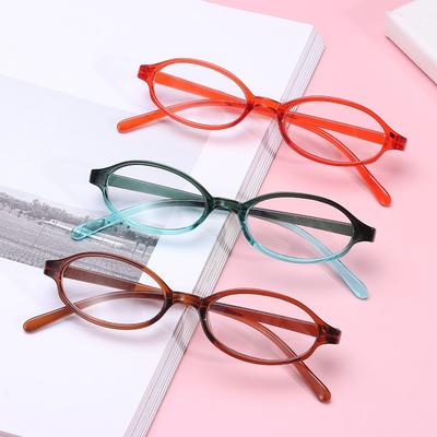 INS Style Japan Spicy Girl Okulary z ramką Małe owalne oprawki Okulary Y2K dla kobiet