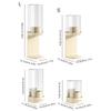 Space Saving Sturdy Paper Cup Organizers Wall Mount Rack With Secure Storage For Multiple Cup Sizes