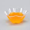 100 Bucăți Bol Transparent în Formă de Floare pentru Înghețată Mall Portabil de Unică Folosință Cupă pentru Desert de Ciocolată Patiserie Gadget de Bucătărie