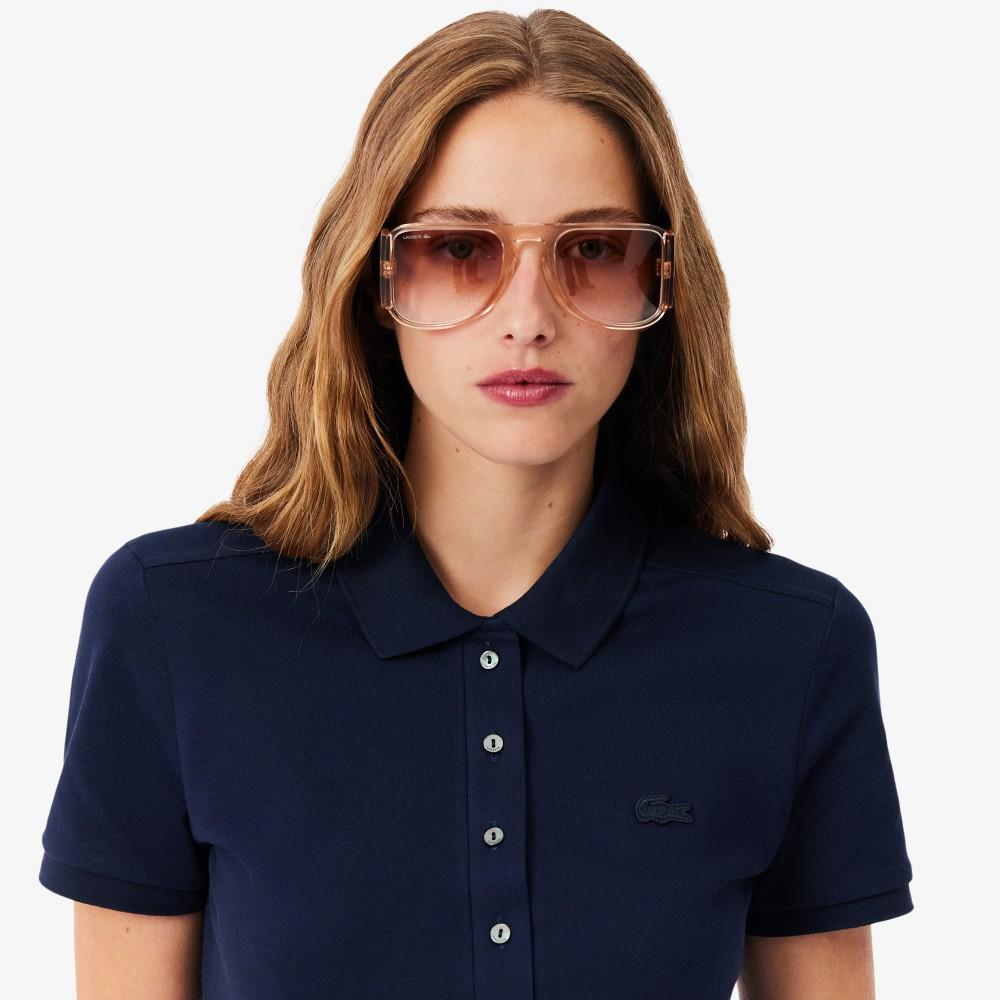 [Lacoste] Women's Slim Fit Mini Piqué Polo Dress EF5473-56G166