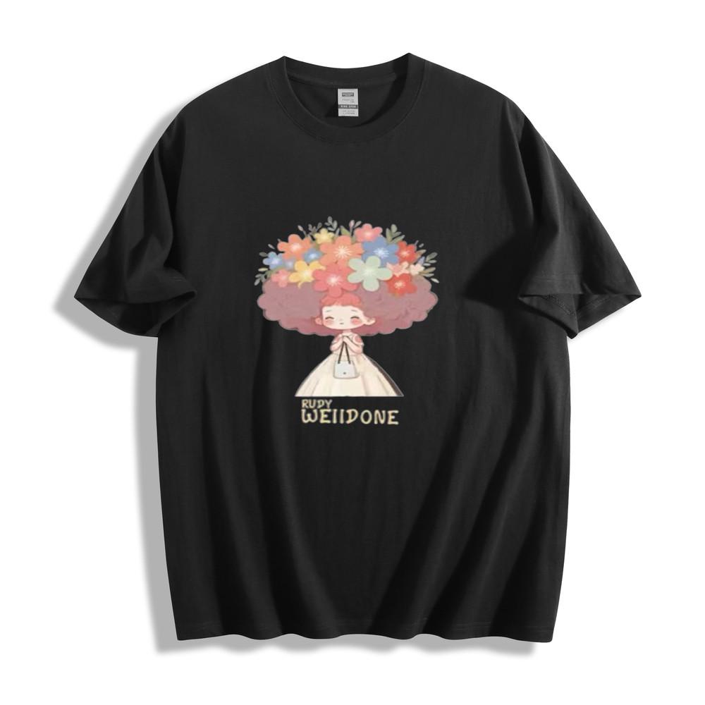 

Floral - Haired Girl RUDY WE11DONE Graphic Unisex Tee S
