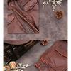 Chinese Size Brown Real Cowhide Hunting Leather Jacket Men Genuine Leather Coat Winter Pockets Jackets