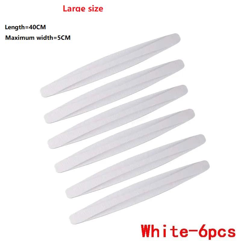 6/4Pcs Anti-collision Car Bumper Protector Large/Small size Strip Guard Corner Protection Strips Scratch Crash Blade Auto Tools