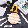 A95I-For Paper-Folding Bone Folder Tools 15 Pcs Creasing Scrapbooking Crafting Scraper For Paper-Leathercrafts Bookbinding