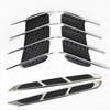 2 Piece Car Air Flow Vent Fender Intake Grille Universal Grille Side Scoop Hood Cover Car Side Air Outlet Grille Decorative Cover Trim Sticker,#A