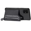 For Samsung Galaxy A51 5G SM-A516 Case Leather+PC+TPU Zipper Wallet Phone Shell