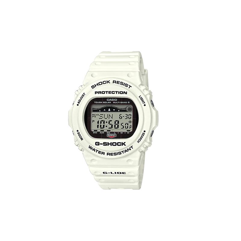 

Casio G-LIDE Series 200 Meters Waterproof Quartz Movement Resin Strap Japanese and Korean Watch Men’s Watch Black Dial GWX-5700CS-7DR чёрный