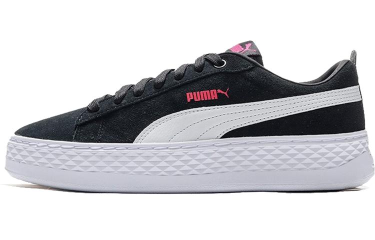Puma Smash Platform SD Black Women s 366488-12 35.5