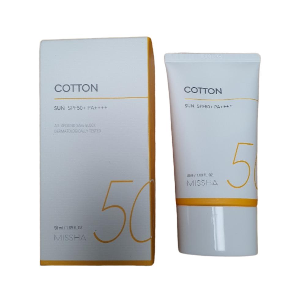 

MISSHA All Around Safe Block Cotton Sun Cream SPF50+ PA++++ 50ml