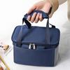 Large Capacity Thickened Portable Insulated Aluminum Foil Lunch Tote Bag