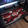 FC St. Pauli Football Print Duża Podkładka pod Mysz, Antypoślizgowa Rozszerzona Mata na Biurko do Gier do Biura Domowego