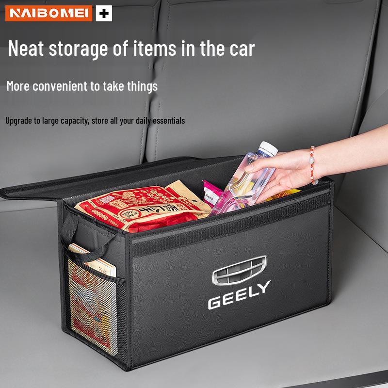 Geely Car Trunk Storage Box for Xingyue, Binyue, Emgrand, Borui, Haoyue, ICON Models