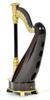 SUNRISE SOUND HOUSE Sunrise Sound House Miniature Musical Instrument Harp 24cm