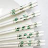 High-Temperature Resistant Luxury Macaron Color Ceramic Chopsticks - Easy To Clean
