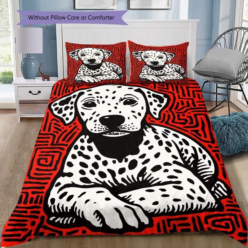 

Purple Wolf Dreamcatcher 3PCS Bedding Set, Duvet Cover with Pillowcases 135x200cm