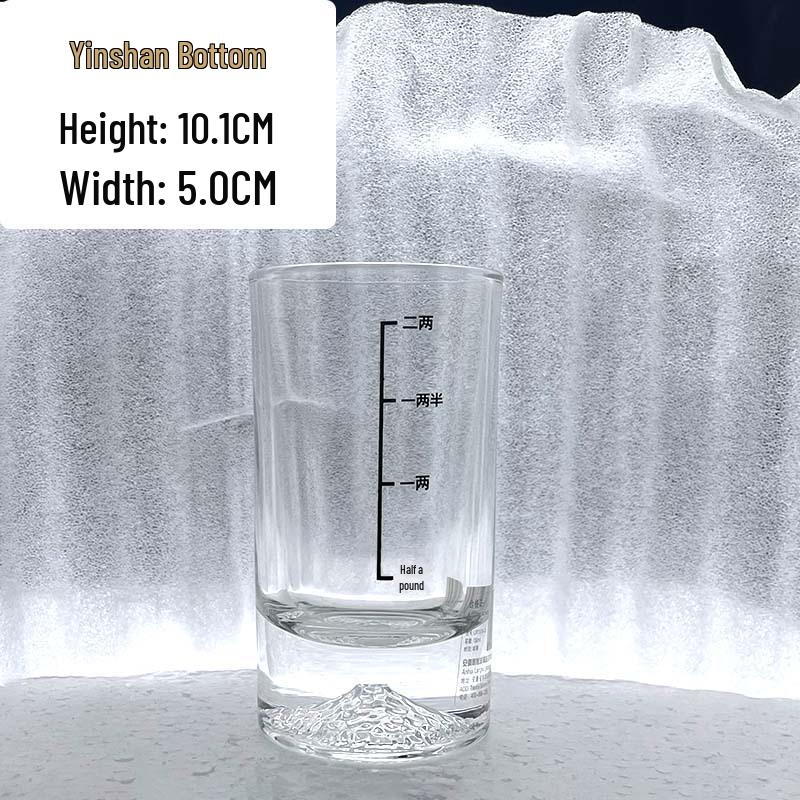 Jinshan Creative Gold Foil Wine Decanter Set with Scale & 2 White Wine Glasses