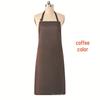 Long Anti-Fouling Chef Apron for Kitchen and Cafe Use