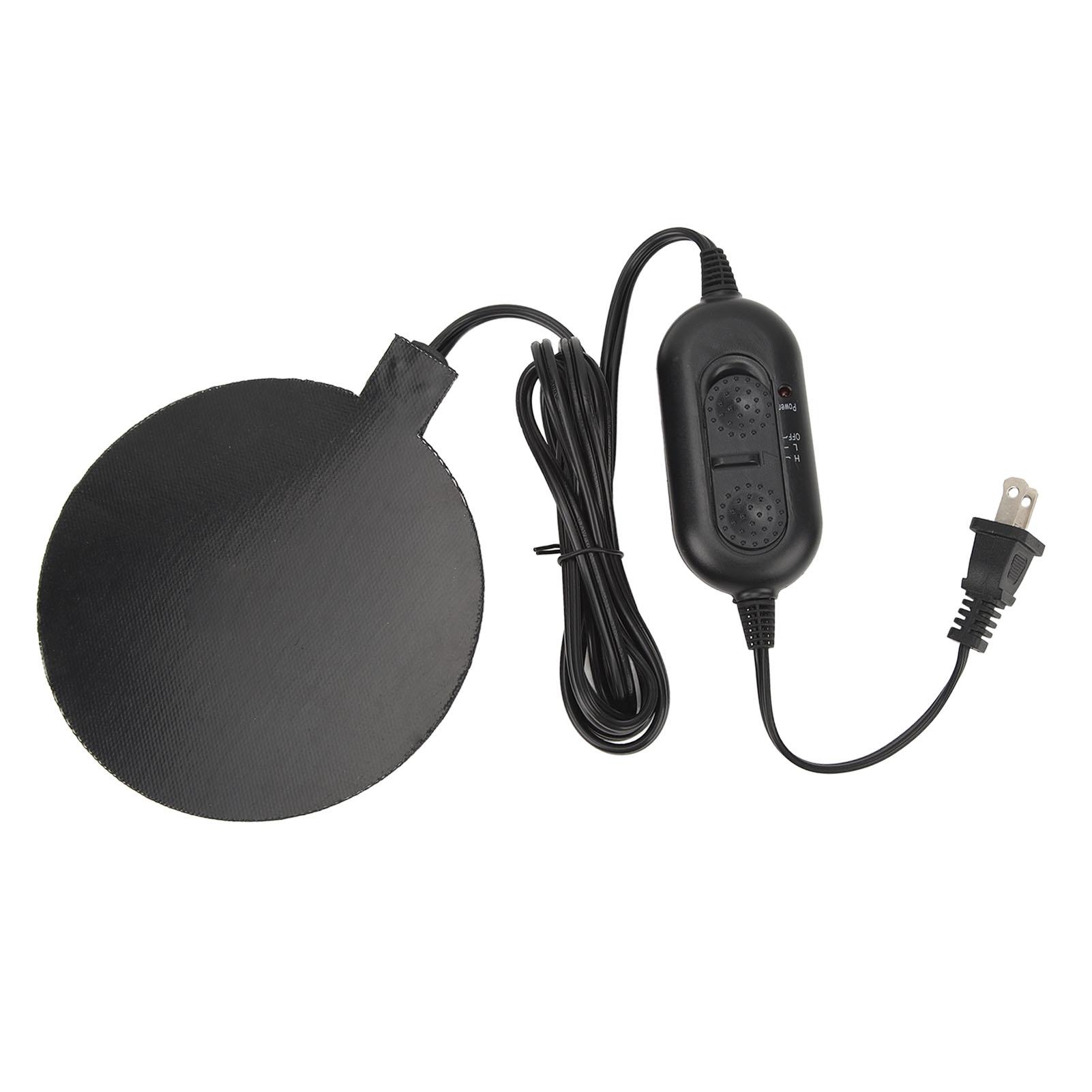 Куриный водонагреватель Птицеводческий водонагреватель Основание 2 скорости Контроль температуры Силиконовая нагревательная подушка