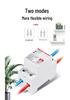 Delixi DZ47sGQF Self-Resetting Household Over/Under Voltage Protector, 2P Single-Phase 1P+N, Top In/Bottom Out, 40A/63A.