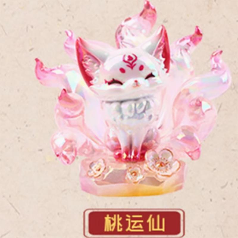Nine Tailed Fox Fairy Legend Blind Box Handmade Desktop Ornament Cute Girl Toy Girl Heart Birthday Gift Fox Ornament Gift