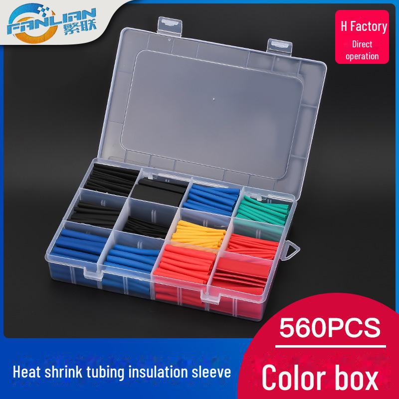 Heat Shrink Tubing Kit: Mobile Phone Cable Protector & Wire Insulation Sleeve