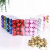 24-Piece 3cm Festive Christmas Ball Ornaments – Xmas Tree Hanging Decorations for Holiday Parties