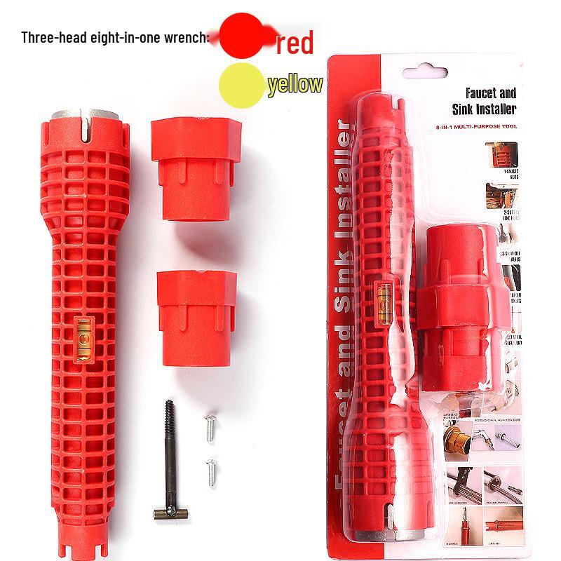 Багатофункціональний сантехнічний ключ для встановлення та ремонту змішувачів та вентилів