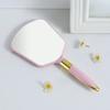 HD Makeup Mirror European-style High-quality Handheld High-end Beauty Portable Retro Pattern Vanity Mirror