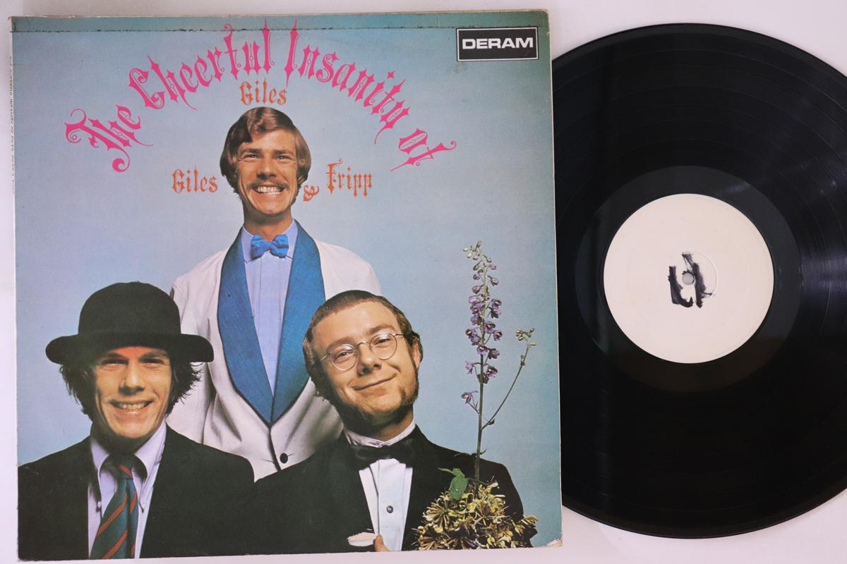Виниловая пластинка GILES GILES FRIPP Cheerful Insanity Of Giles Giles A SPA423 DERAM 1970 UK Рок Б/у