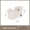 Japanese Kitchen Storage Box with Wheels - Under Sink Utensil and Miscellaneous Organizer
