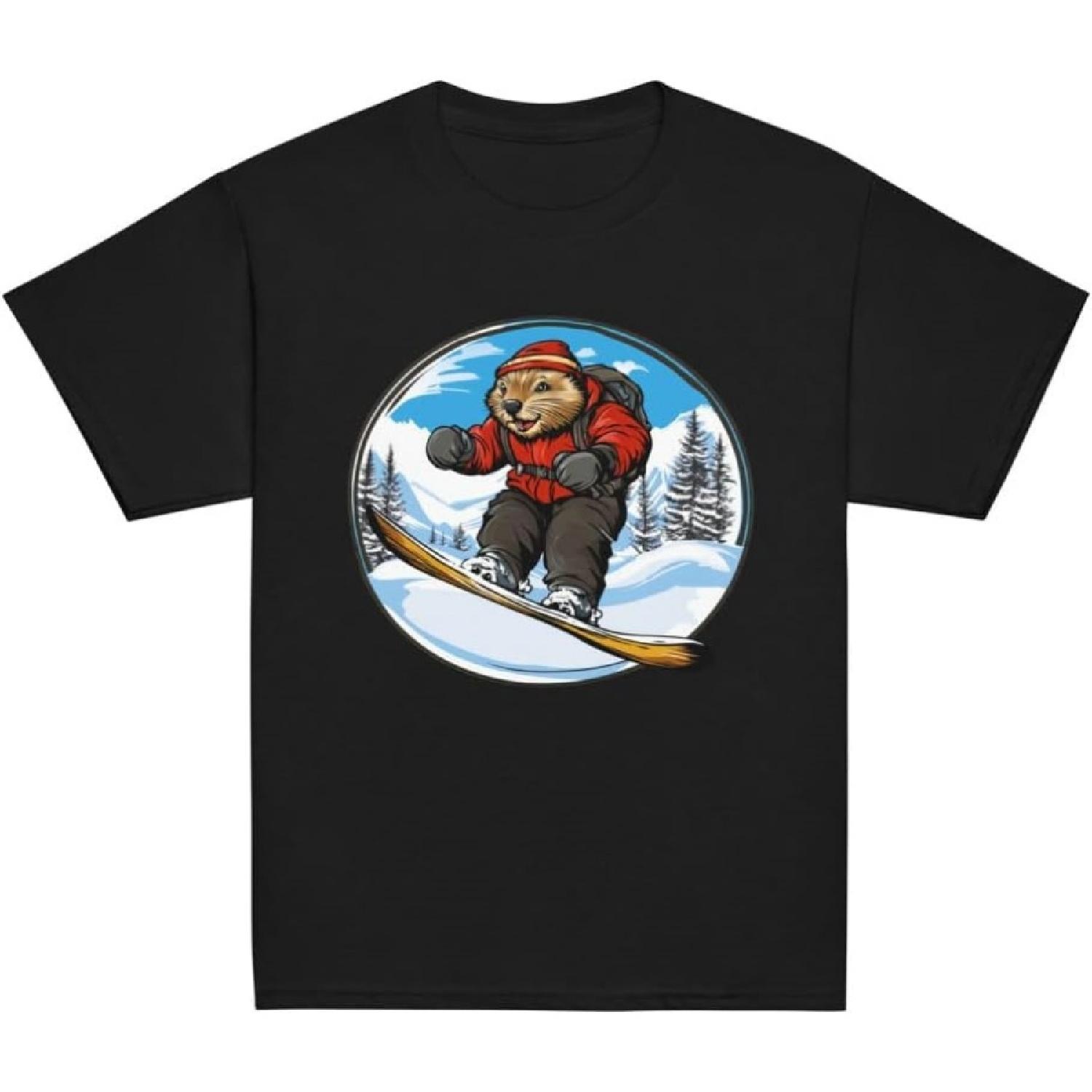 Beaver Snowboard Youth T-Shirt S