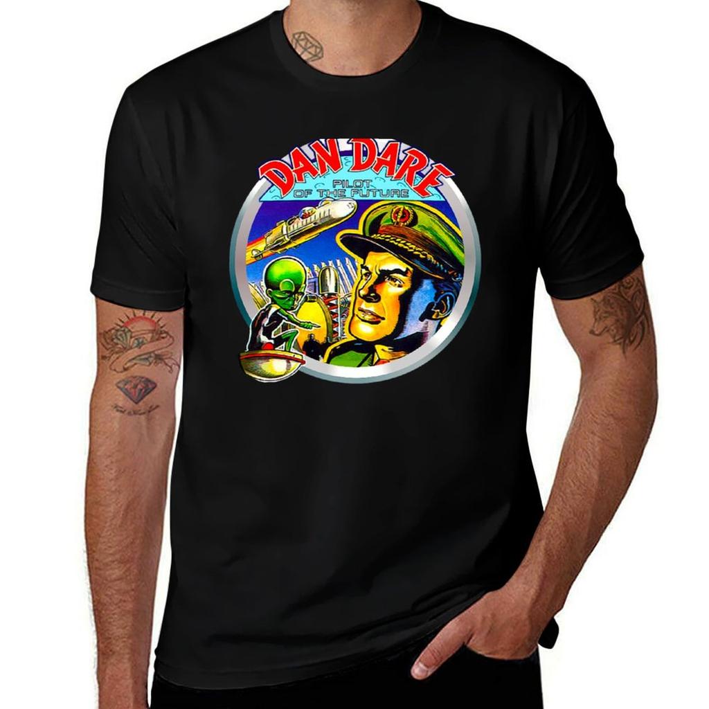 Dan Dare Tshirt Soft Durable Cotton Tshirt