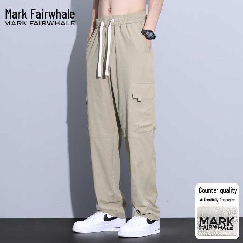 MARK FAIRWHALE Men s Loose Fit Cargo Long Pants XL