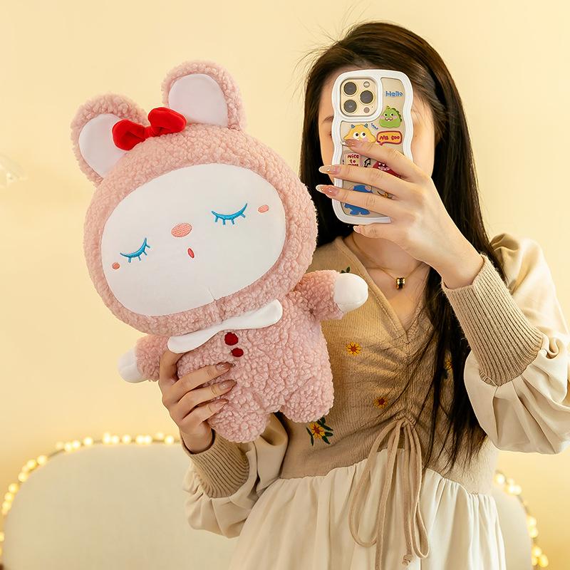 Genuine Fufu Cherry Blossom Limited Bunny Doll Doll Cute Rabbit Plush Toy Sleeping Pillow Birthday Gift